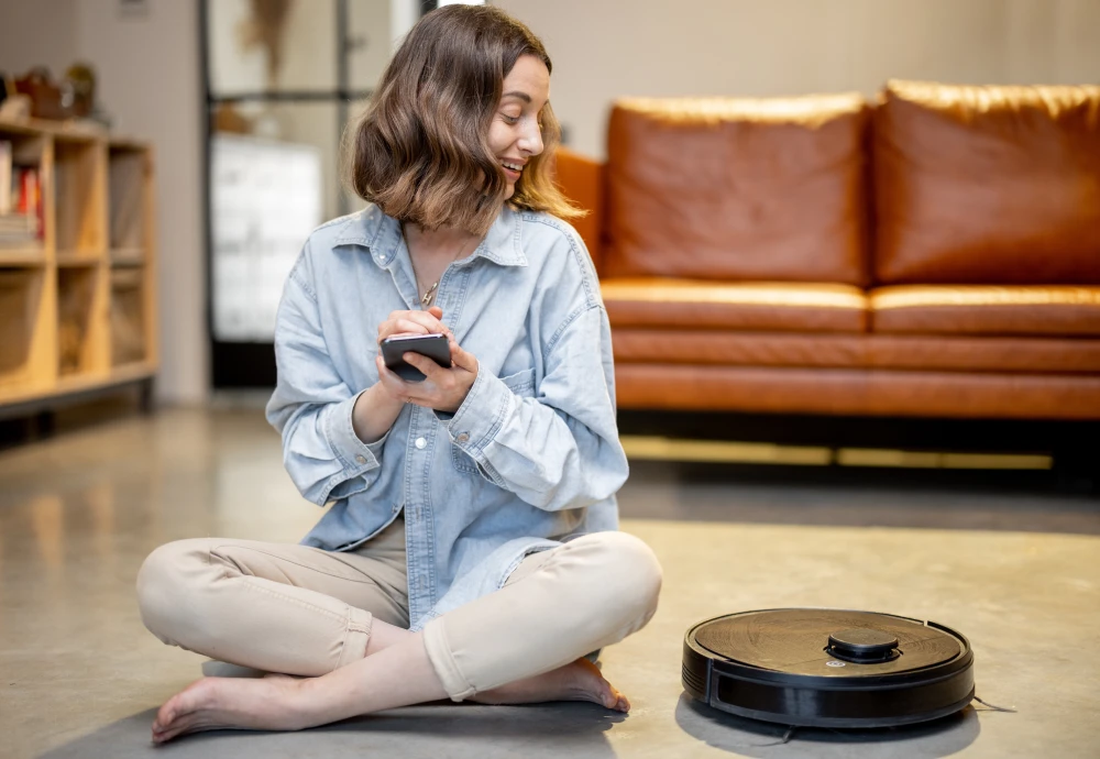 robot vacuum cleaner with docking station